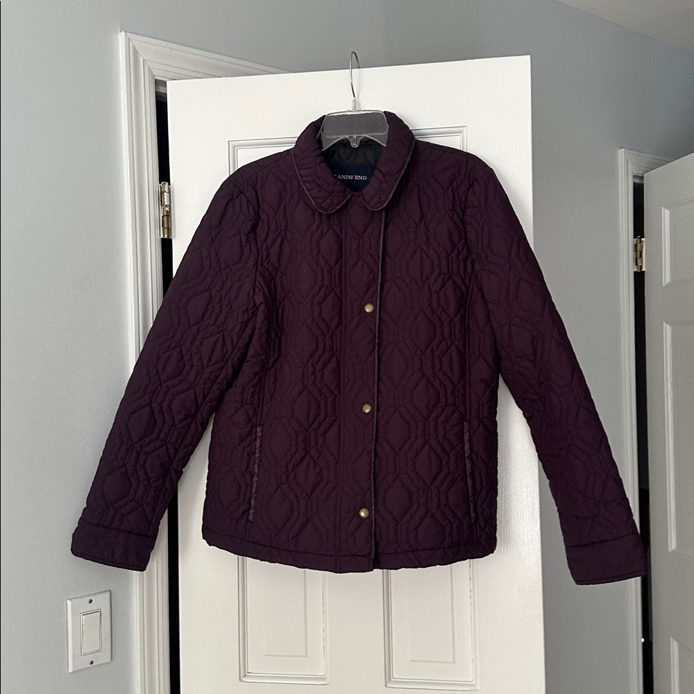 Lands End - Women's Quilted Jacket - Pockets